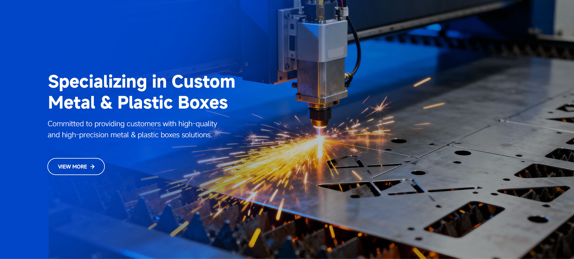 High-precision hardware and plastic shells