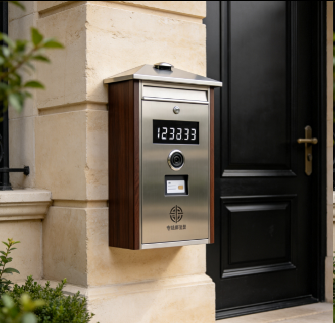 Wall Mounted Smart Post Box For Villa