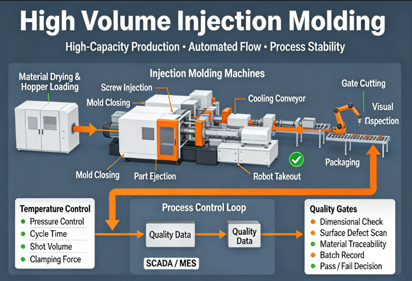 High Volume Injection Molding